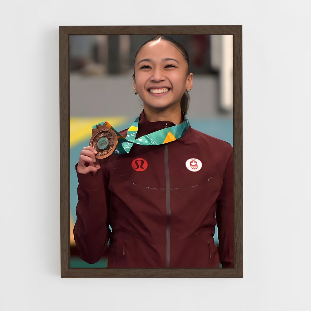Poster Championne de Judo (vue 5)